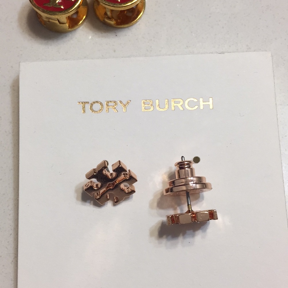 Tory Burch Rose Gold Earrings